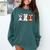 Bunny Football Baseball Sport Easter Day Comfort Colors Sweatshirt Chalky Mint Bunny Football Baseball Sport Easter Day Comfort Colors Sweatshirt Chalky Mint