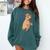 Capybara Calm Your Mitts Baseball Mom Sport Lover Tee Comfort Colors Sweatshirt Chalky Mint