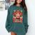 Chinese New Year 2026 Fire Horse Celebration Raglan Baseball Tee Comfort Colors Sweatshirt Chalky Mint