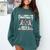 Christmas Baseball Bats Catcher Mitts Holiday Tee Comfort Colors Sweatshirt Chalky Mint