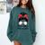 Class Of 2025 Baseball Mom Senior Graduation Graduate Women Comfort Colors Sweatshirt Chalky Mint