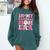 Coquette Bow In My Baseball Mom Era Baseball Mama Mother Day Comfort Colors Sweatshirt Chalky Mint