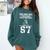 How Many Days A Week 6 7 67 Meme Baseball Humor Comfort Colors Sweatshirt Chalky Mint