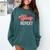 Eat Sleep Baseball Repeat Baseball Moms Comfort Colors Sweatshirt Chalky Mint