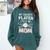My Favorite Player Calls Me Mom Baseball Mom Game Day Comfort Colors Sweatshirt Chalky Mint