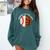 Granny Of Ballers Baseball Basketball Grandma Granny Comfort Colors Sweatshirt Chalky Mint