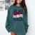 Groovy In My Baseball Mom Era Baseball Mama Mother's Day Comfort Colors Sweatshirt Chalky Mint Groovy In My Baseball Mom Era Baseball Mama Mother's Day Comfort Colors Sweatshirt Chalky Mint