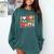 Groovy Retro I Love Hot Baseball Moms With After Game Snacks Comfort Colors Sweatshirt Chalky Mint Groovy Retro I Love Hot Baseball Moms With After Game Snacks Comfort Colors Sweatshirt Chalky Mint
