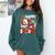 Happy 100 Days Of School Baseball Football PE Teacher Comfort Colors Sweatshirt Chalky Mint