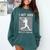 I Hit 100 Days Of School Baseball Player 100th Day Boys Kids Comfort Colors Sweatshirt Chalky Mint