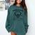 Home Plate Social Club Baseball Mom Comfort Colors Sweatshirt Chalky Mint