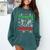 I'Ll Be Home For Christmas Baseball Xmas Comfort Colors Sweatshirt Chalky Mint I'Ll Be Home For Christmas Baseball Xmas Comfort Colors Sweatshirt Chalky Mint