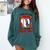 I'm Their Biggest Fan Volleyball Baseball Mom Comfort Colors Sweatshirt Chalky Mint I'm Their Biggest Fan Volleyball Baseball Mom Comfort Colors Sweatshirt Chalky Mint