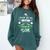 I'm Not Just His Mom I'm His Number 1 Fan Baseball Mommy Comfort Colors Sweatshirt Chalky Mint