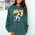 Jackson Merrill San Diego MLB Baseball Player MLBJME204M Comfort Colors Sweatshirt Chalky Mint