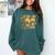 I Just Hit 100 Days Of School Baseball Camo Boys Kid Toddler Comfort Colors Sweatshirt Chalky Mint