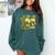 I Just Hit 100 Days Of School Baseball Teacher Boy Girl Kid Comfort Colors Sweatshirt Chalky Mint