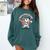 Knock It Outa The Park Baseball Goat Home Run Comfort Colors Sweatshirt Chalky Mint Knock It Outa The Park Baseball Goat Home Run Comfort Colors Sweatshirt Chalky Mint