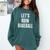 Let's Ruin Baseball Comfort Colors Sweatshirt Chalky Mint Let's Ruin Baseball Comfort Colors Sweatshirt Chalky Mint