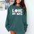 I Love My Boys Baseball Moms Comfort Colors Sweatshirt Chalky Mint I Love My Boys Baseball Moms Comfort Colors Sweatshirt Chalky Mint