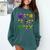Mardi Gras Baseball Coquette Bow Fat Tuesday Parade Girls Comfort Colors Sweatshirt Chalky Mint Mardi Gras Baseball Coquette Bow Fat Tuesday Parade Girls Comfort Colors Sweatshirt Chalky Mint