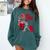 Mike Trout Los Angeles A MLB Baseball Players MLBMTR304N Comfort Colors Sweatshirt Chalky Mint