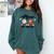 Mom Of Both Basketball Baseball Mom Comfort Colors Sweatshirt Chalky Mint