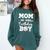 Mom Of The Birthday Boy Baseball Bday Family Comfort Colors Sweatshirt Chalky Mint Mom Of The Birthday Boy Baseball Bday Family Comfort Colors Sweatshirt Chalky Mint