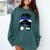 Nicaraguan Baseball Mom Nicaragua Flag Baseball Girl Comfort Colors Sweatshirt Chalky Mint