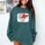 Peace Love Baseball Mom Mommy Premium Comfort Colors Sweatshirt Chalky Mint Peace Love Baseball Mom Mommy Premium Comfort Colors Sweatshirt Chalky Mint