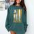 Pirates Baseball Fan Apparel For Sports Enthusiasts Comfort Colors Sweatshirt Chalky Mint