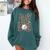 Play Ball Women Graphic Baseball Mom Baseball Comfort Colors Sweatshirt Chalky Mint