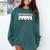 Proud Baseball Mom With Heart Game Day Comfort Colors Sweatshirt Chalky Mint Proud Baseball Mom With Heart Game Day Comfort Colors Sweatshirt Chalky Mint