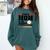 Proud Mom Of An Awesome Baseball Player Baseball Mom Comfort Colors Sweatshirt Chalky Mint