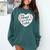 Retro My Heart Is On That Field Baseball Mom Mother's Day Comfort Colors Sweatshirt Chalky Mint Retro My Heart Is On That Field Baseball Mom Mother's Day Comfort Colors Sweatshirt Chalky Mint