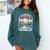 Senior 23 Baseball Mom Class Of 2023 Graduated Mother's Day Comfort Colors Sweatshirt Chalky Mint
