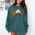 Shamrock Baseball Basketball Football St Patricks Day Comfort Colors Sweatshirt Chalky Mint Shamrock Baseball Basketball Football St Patricks Day Comfort Colors Sweatshirt Chalky Mint