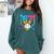 Six Seven Baseball Ice Cream Drip Cool 67 Gen Alpha Slang Comfort Colors Sweatshirt Chalky Mint