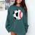 Soccer Baseball Player Soccer Baseball Mom Comfort Colors Sweatshirt Chalky Mint Soccer Baseball Player Soccer Baseball Mom Comfort Colors Sweatshirt Chalky Mint
