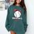 Softball Baseball Mom Floral Tee Mother's Day Comfort Colors Sweatshirt Chalky Mint