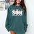 My Son Bought Me This Baseball Mom Comfort Colors Sweatshirt Chalky Mint