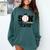 My Son Is My Favorite Baseball Player Baseball Mom Comfort Colors Sweatshirt Chalky Mint