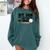 My Son Will Be Waiting For You At Home Baseball Mom Comfort Colors Sweatshirt Chalky Mint