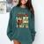 Sorry I Can't My Son Has Baseball Mother’s Day Baseball Mom Comfort Colors Sweatshirt Chalky Mint