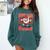 Sorry Ladies My Heart Belongs To Baseball Valentines Boys Comfort Colors Sweatshirt Chalky Mint