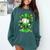 St Patrick Day Baseball Drip Ice Cream Baseball Comfort Colors Sweatshirt Chalky Mint St Patrick Day Baseball Drip Ice Cream Baseball Comfort Colors Sweatshirt Chalky Mint