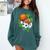 St Patricks Day Shamrock Basketball Baseball Football Soccer Comfort Colors Sweatshirt Chalky Mint St Patricks Day Shamrock Basketball Baseball Football Soccer Comfort Colors Sweatshirt Chalky Mint