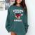 Stealing Hearts & Bases Valentine’s Day Baseball Love Comfort Colors Sweatshirt Chalky Mint