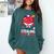 Stealing Hearts And Bases Baseball Player Valentine's Day Comfort Colors Sweatshirt Chalky Mint