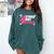 Strike Out Cancer Breast Cancer Awareness Baseball Warrior Comfort Colors Sweatshirt Chalky Mint Strike Out Cancer Breast Cancer Awareness Baseball Warrior Comfort Colors Sweatshirt Chalky Mint